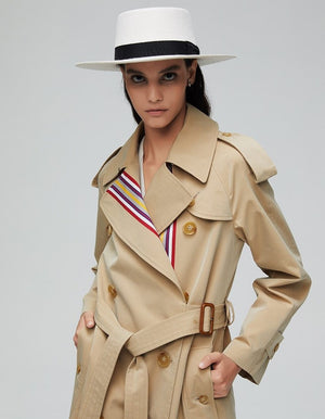 Loose Fit Casual Trench Coat