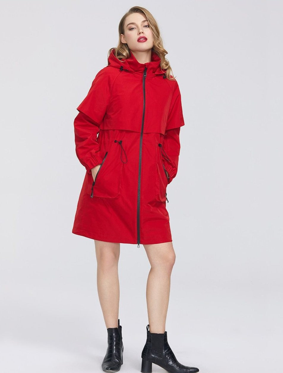 Windproof Trench Coat